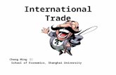 International Trade Cheng Ming 程铭 School of Economics, Shanghai University.