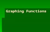 Graphing Functions. Restricted Domain  Sometimes, you are given a specific domain to graph.  This means those are the ONLY points that can be graphed.