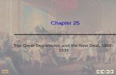 Chapter 25 The Great Depression and the New Deal, 1929– 1939 Web.