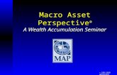 © 1991-2010 00391878CV Macro Asset Perspective Macro Asset Perspective ® A Wealth Accumulation Seminar.