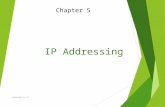 IP Addressing Chapter 5 powered by DJ. Chapter Objectives At the end of this Chapter you will be able to:  Explain IP addressing  Discuss IP subnetting.