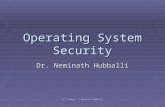 IIT Indore © Neminah Hubballi Operating System Security Dr. Neminath Hubballi.
