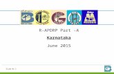 Slide No 1 R-APDRP Part -A Karnataka June 2015. Slide No 2 1. R-APDRP & Its Objectives RESTRUCTURED ACCELERATED POWER DEVELOPMENT & REFORMS PROGRAMME.