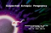 Suspected Ectopic Pregnancy Obstetrics & Gynecology vol. 107, No2 part 1, February, 2006 OBGY R2 BYUN JUNG MI.