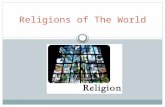 Religions of The World. Introduction Major world religions can be divided into three categories based on geographical location All these religions have.