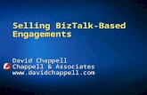 Selling BizTalk-Based Engagements David Chappell Chappell & Associates .
