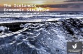 The Icelandic Economic Situation Status Report – July 2013 The Icelandic Economic Situation Status Report – July 2013.