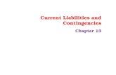 Chapter 13 Current Liabilities and Contingencies.