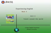 Unit 6 Travel around the world Consolidation Writing Detailed Study Presentation Assignment Content BOOK 3 Unit 6 Experiencing English.