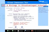 ICT & Biology in Disadvantaged Schools Project Overview Teacher Planning Work Samples & Reflections Teaching Resources Assessment & Standards Learning.