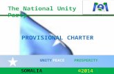The National Unity Party UNITYPEACE PROSPERITY SOMALIA©2014.