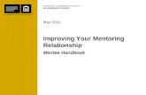 Improving Your Mentoring Relationship Mentee Handbook May 2010 CORPORATE LEADERSHIP COUNCIL ® HR LEADERSHIP COUNCIL ®