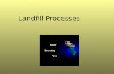 Landfill Processes. Objectives  Describe the physical, chemical, and biological processes occurring in a landfill  Describe leachate quality (Table.