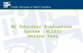 NC Educator Evaluation System (NCEES) Online Tool 1.