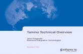 August 27, 2015 Tamino Technical Overview John Fitzgerald Business Integration Technologist.