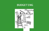 BUDGETING 2010. Budgeting Budget A plan for wise spending and saving of money based on your disposable income and costs of living (expenses). Purpose.