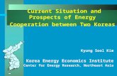 Current Situation and Prospects of Energy Cooperation between Two Koreas Kyung Sool Kim Korea Energy Economics Institute Center for Energy Research, Northeast.