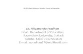 Life Skills Based Adolescence Education: Concept and Approaches Dr. Nityananda Pradhan Head, Department of Education Ravenshaw University, Cuttack Odisha.