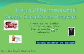 There is no audio in this video. Use the arrow key to advance. Nursing Education and Research Protecting People Reducing Risk.
