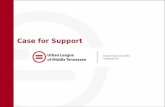 Case for Support. Introduction The Urban League of Middle Tennessee Case for Support 2 Since 1968 the Urban League of Middle Tennessee (ULMT) has provided.