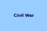 Civil War. What political party was Abraham Lincoln? RepublicanRepublican.