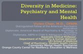 Vivien Chan, M.D., DFAPA Distinguished Fellow of the American Psychiatric Association Diplomate, American Board of Psychiatry & Neurology in Psychiatry.