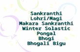 Sankranthi Lohri/Magi Makara Sankranthi Winter Solastic Pongal Bhogi Bhogali Bigu.
