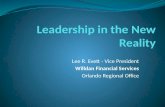 Lee R. Evett - Vice President Willdan Financial Services Orlando Regional Office.