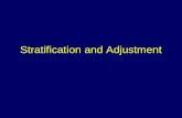 Stratification and Adjustment. Stratification Direct and indirect adjustment Mantel-Haenszel.