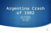 Argentina Crash of 1982 Ryan Cavanaugh Ahmed Al Ghazali Trent Davis Ben Wildt.