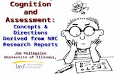 Connecting Cognition and Assessment: Concepts & Directions Derived from NRC Research Reports Jim Pellegrino University of Illinois, Chicago.