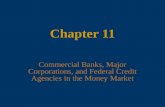 Chapter 11 Commercial Banks, Major Corporations, and Federal Credit Agencies in the Money Market.