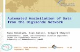 Automated Assimilation of Data from the Digisonde Network Bodo Reinisch, Ivan Galkin, Grigori Khmyrov Environmental, Earth, and Atmospheric Sciences Department.