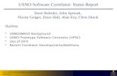 2012 DiFX user’s meeting, Sydney, Australia USNO Software Correlator: Status Report Outline USNO/WACO Background USNO Prototype Software Correlator (UPSC)