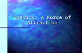 Gravity: A Force of Attraction. It all starts with an apple… One beautiful spring day in 1655, a man named Isaac Newton was sitting under an apple tree.
