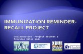 Collaboration Project Between 3 Provider Sites and: