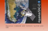 1 Aquarius Command and Control System pre-CDR. Aquarius Command and Control System pre-CDR Agenda.