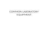 COMMON LABORATORY EQUIPMENT. FLASKS, BEAKERS, CYLINDERS Erlenmeyer flask beaker Erlenmeyer flasks and beakers are used for mixing, transporting, and reacting,