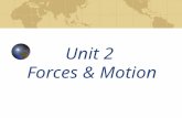 Unit 2 Forces & Motion. Forces ______- an _____ applied to an object to _______ its motion(push or pull) Units of lb, N (equal to kg. m/sec 2 ) If forces.