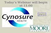 Today’s Webinar will begin at 11:00 2/9/12. Welcome from Barb DeBaun, RN, MSN, CIC.