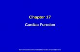 1 Elsevier items and derived items © 2010, 2005 by Saunders, an imprint of Elsevier Inc. Chapter 17 Cardiac Function.