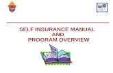 SELF INSURANCE MANUAL AND PROGRAM OVERVIEW ADMINISTRATION Diocese of Allentown – Kelly Bruce, Director of Insurance & Real Estate Financial Responsibilities.