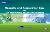 Magnetic and Acceleration Sensor for Detecting Direction/Motion AMO SENSE World Best, High Performance.