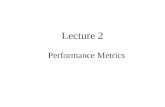 Lecture 2 Performance Metrics. Bandwidth Delay Bandwidth-delay product Latency Throughput.
