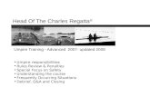 Head Of The Charles Regatta ® Umpire Training - Advanced 2007- updated 2008 Umpire responsibilities Rules Review & Penalties Special Focus on Safety Understanding.