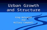 Urban Growth and Structure Kreg Walvoord And Hillary Campbell.
