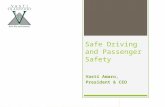 Safe Driving and Passenger Safety Vasti Amaro, President & CEO.