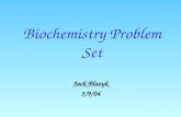 Biochemistry Problem Set Jack Blazyk 3/9/04. Case #1 Lamont.