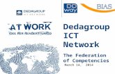 March 14, 2014 Dedagroup ICT Network The Federation of Competencies.