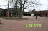 . Lehrte is a town in the discrict of Hannover, in Lower Saxony, Germany. It is situated approximately 17 km east of Hannover. Lehrte is a town with a.